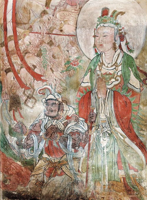 朔州崇福寺彌陀殿,一堂精彩的金代彩塑 壁畫